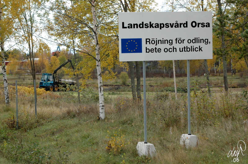 Orsabo - svensk - dina och mina pengar används för att investera åt bonden skogsbrukaren. Är det rättvist?